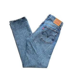 Levi's Premium 501 Straight Leg Medium Wash Jeans 26